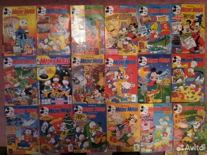 Комиксы Heavy Metal, Marvel, Micky Maus