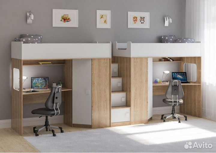 Двухъярусная кровать