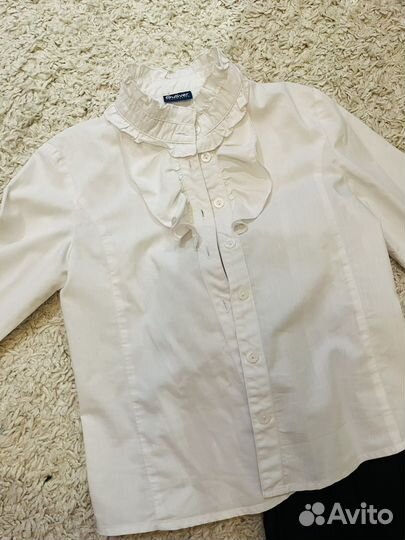 Рубашки школьные пакетом