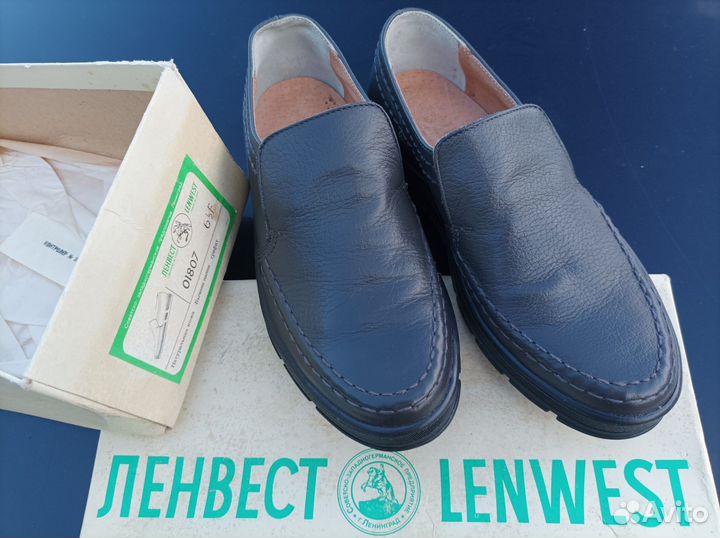 Туфли муж Lenwest Salamander натур. кожа 39- 40р