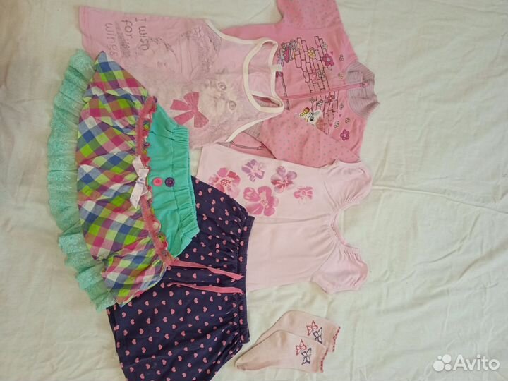 Пакет одежды для девочки 86 92 см