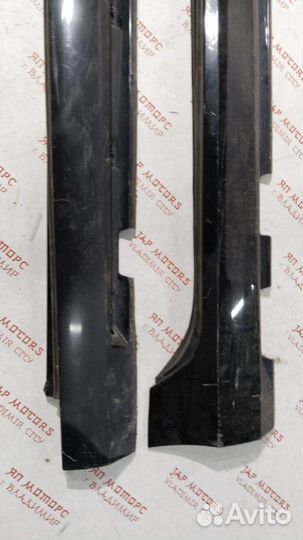 Накладка на порог наружная Volvo V60 универсал