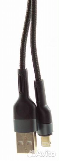 USB Кабель для Apple/iPhone M285, в нейлоновой опл