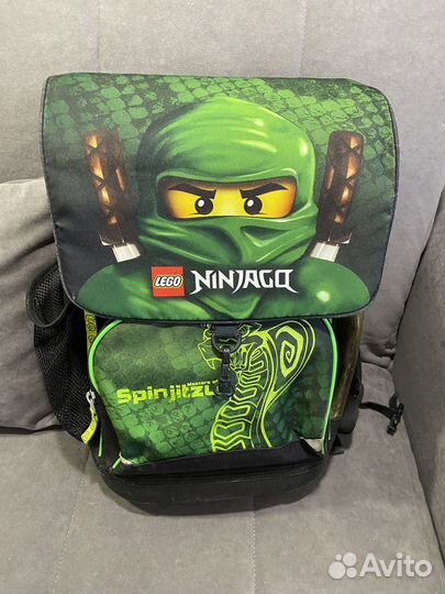 Ортопедический рюкзак для школы Lego ниндзяго Лего