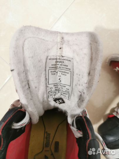 Коньки хоккейные юниорские CCM ft2 5EE