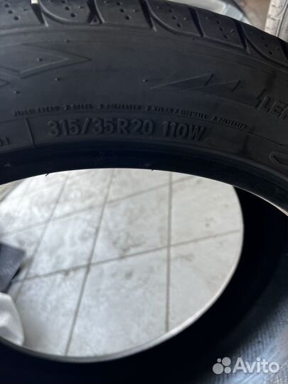Toyo Proxes CT1 275/40 R20 и 315/35 R20