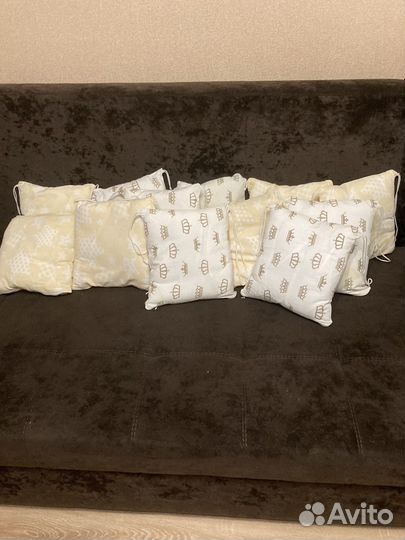 Бортики в детскую кроватку