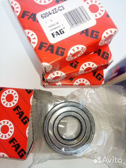 Подшипники Fag, SKF