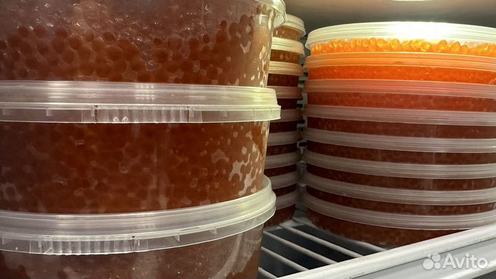 Красная икра горбуши