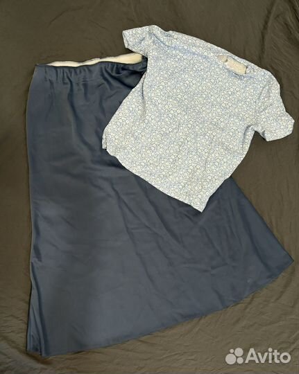 Юбки шелковые