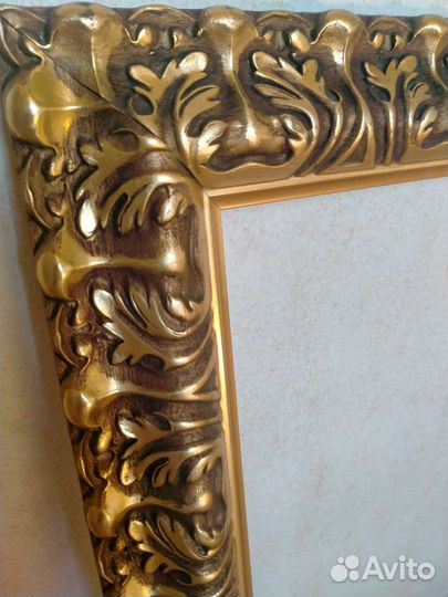 Рамка для зеркал или картин дерево / патина