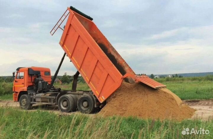 Песок для стяжки