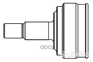 Шрус наружный к-т daewoo lanos (klat) 812020 GSP