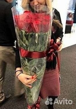 Букет роз 101 роза 51 роза