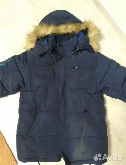 Куртка детская зимняя 134 140