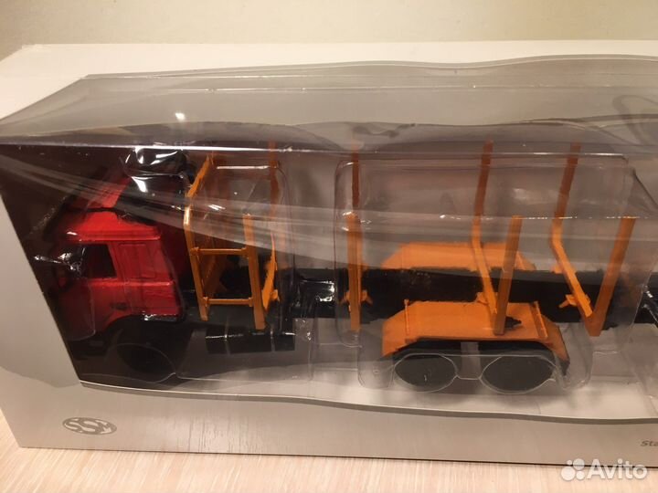 Маз лесовоз масштаб 1:43