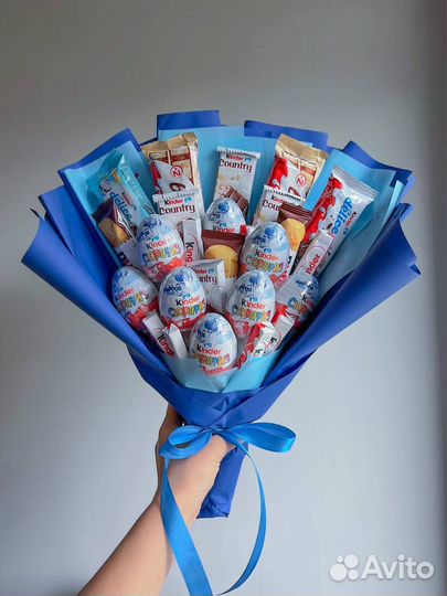 Сладкие съедобные букеты