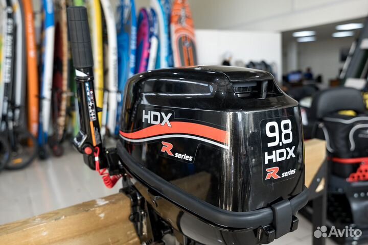Лодочный мотор HDX T 9.8 BMS витрина