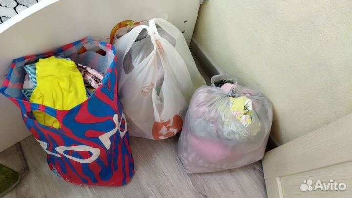 Детские вещи пакетом для девочек с рождения