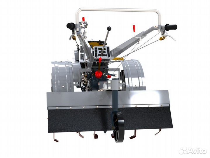 Мотоблок скаут 81 D + почвофреза