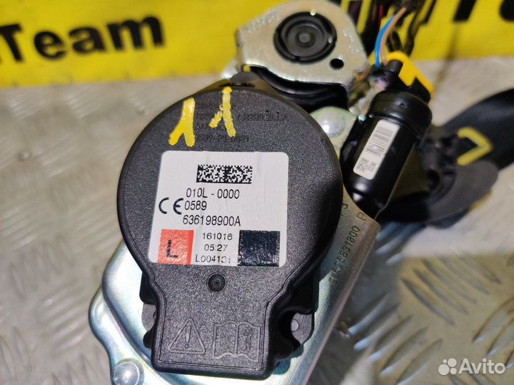 Ремень безопасности передний левый Volkswagen