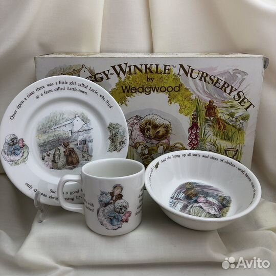 Набор детской посуды от Wedgwood