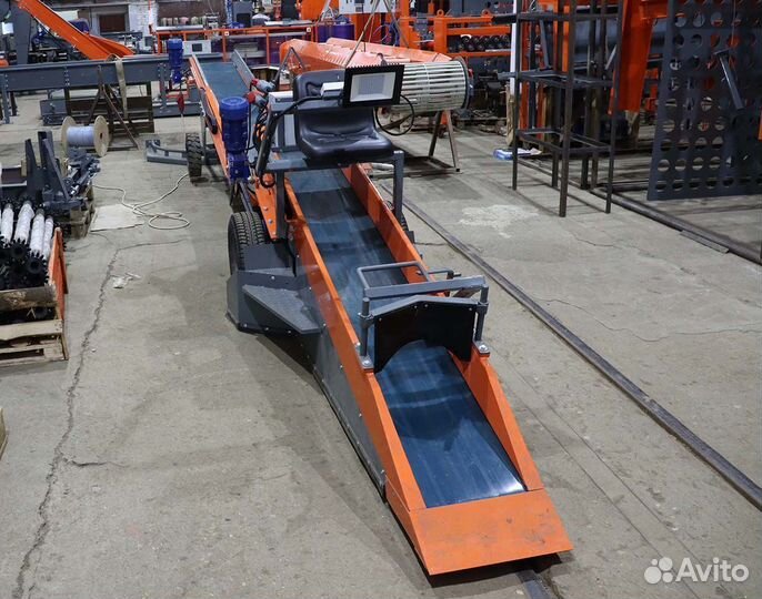 Транспортёр подборщик выдвижной