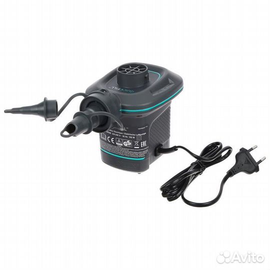 Насос электрический, 3 насадки, 220-240V, 66640