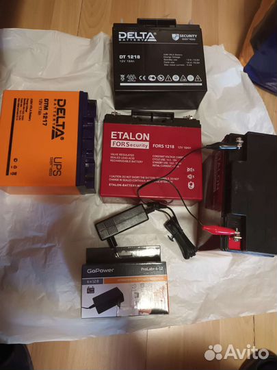 Аккумулятор для бензогенератора 12V 18 Ah новый