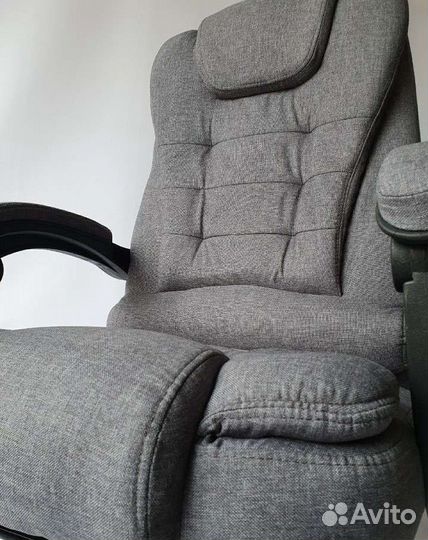 Компьютерное Кресло с массажем, Тканевое