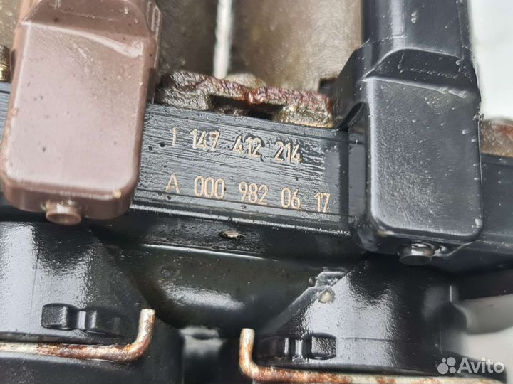 Клапан печки в сборе Mercedes W222