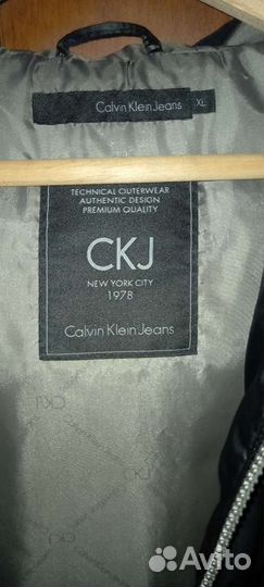 Calvin klein куртка размер xl