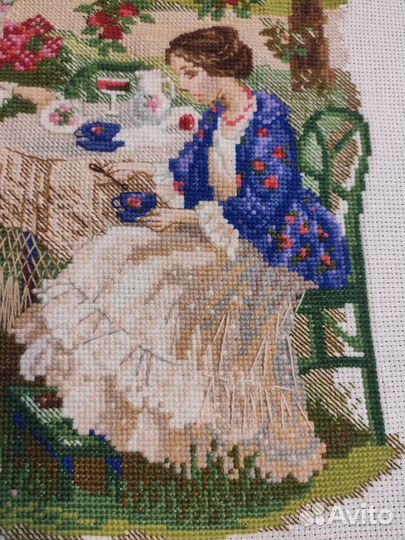 Картина вышивка крестом готовая