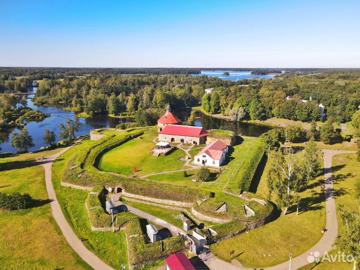 Тур 1 день: Карелия, хаски, водопады, Рускеала