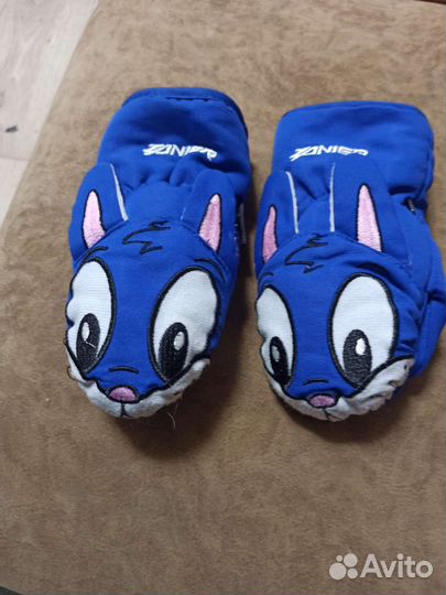 Варежки краги для малышей 2г