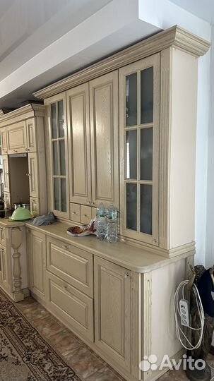 Кухонный гарнитур натуральный дуб б\у