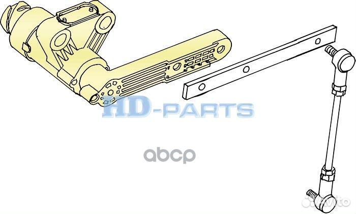 Кран уровня пола ecas RVI/DAF/тонар