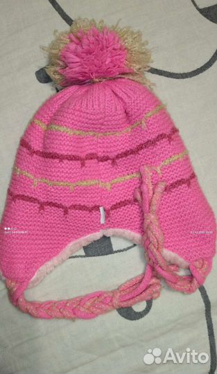 Шапка (Польша)для девочки 3-4 года