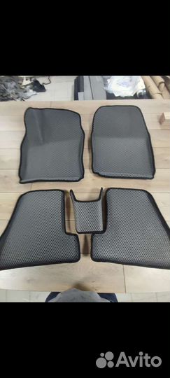 Автоковрик EVA в Хëндай Элантра 3D с бортами