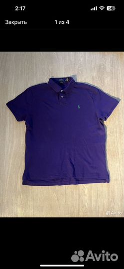 Polo ralph lauren поло