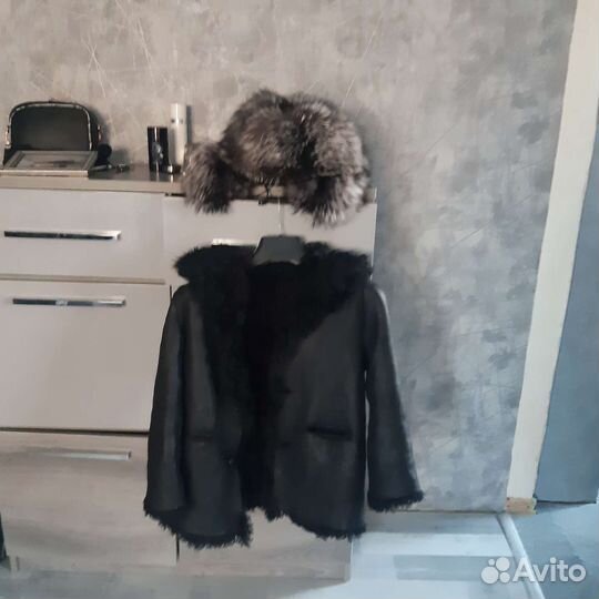 Продам детскую ушанку из чернобурки