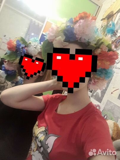 Лиана (герлянда) из цветов искусственных