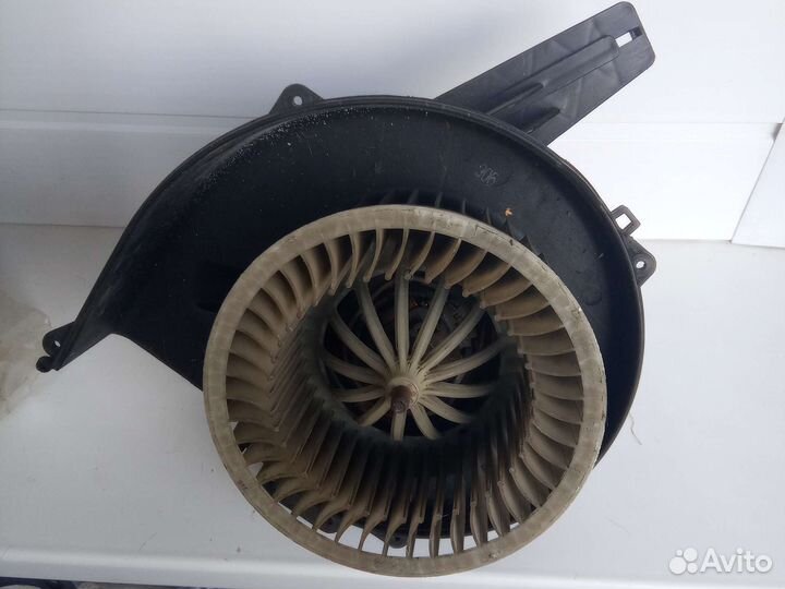 Вентилятор печки skoda