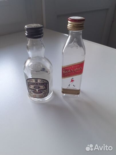 Мини бутылки