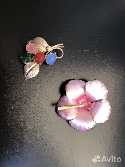 Винтажные броши бижутерия Винтаж