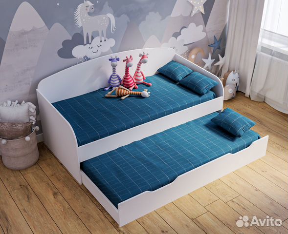 Кровать двухуровневая 