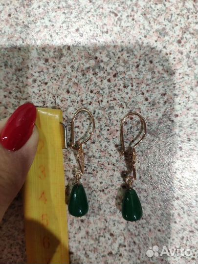 Золотые серьги Новые