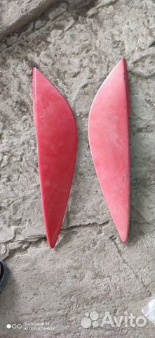 Реснички на задние фары opel astra