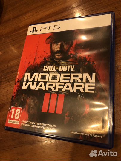 Call of duty modern warfare 3 ps5 диск