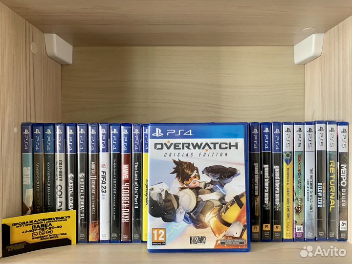 Игры PS4: Overwatch
